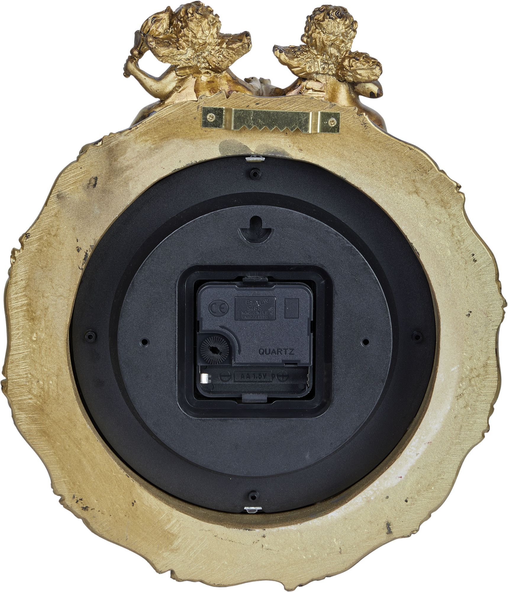 Часы настенные с ангелами, под старину Glasar 28-050