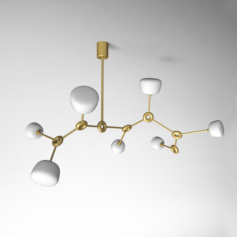 Дизайнерская люстра BUNS D140 by ImperiumLoft