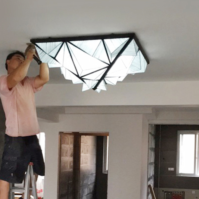 Люстра Aqua Creations Lighting ceiling D80 Purple by ImperiumLoft