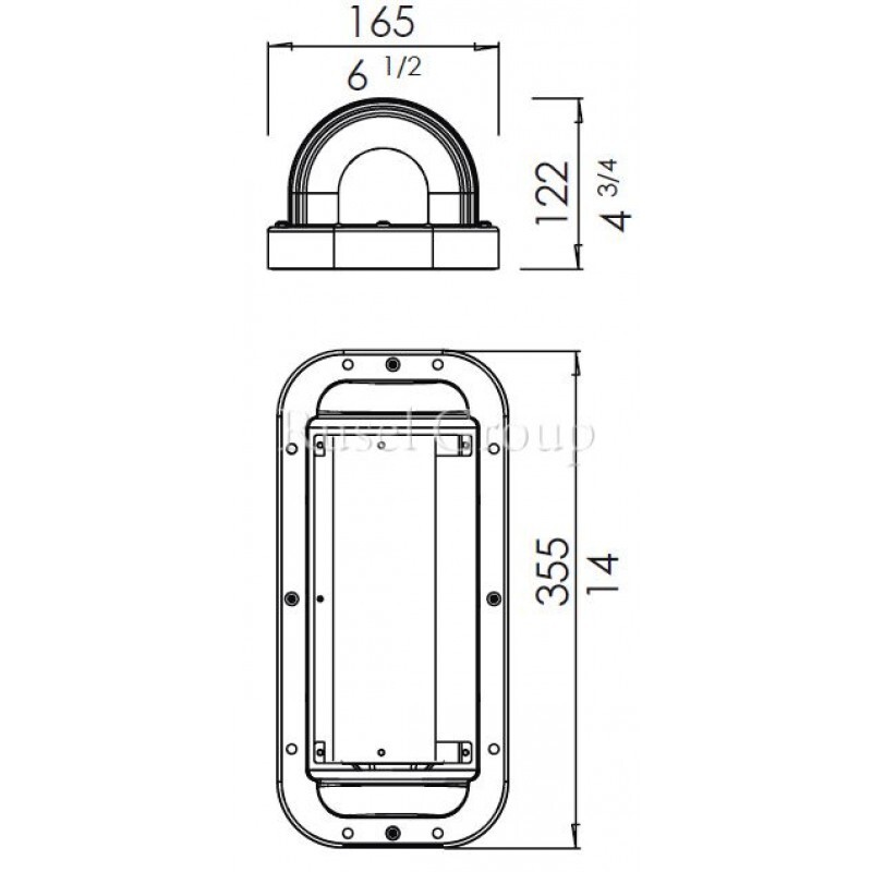 Уличный светильник Kolarz FUTURA 2 OVALE 95025/FC
