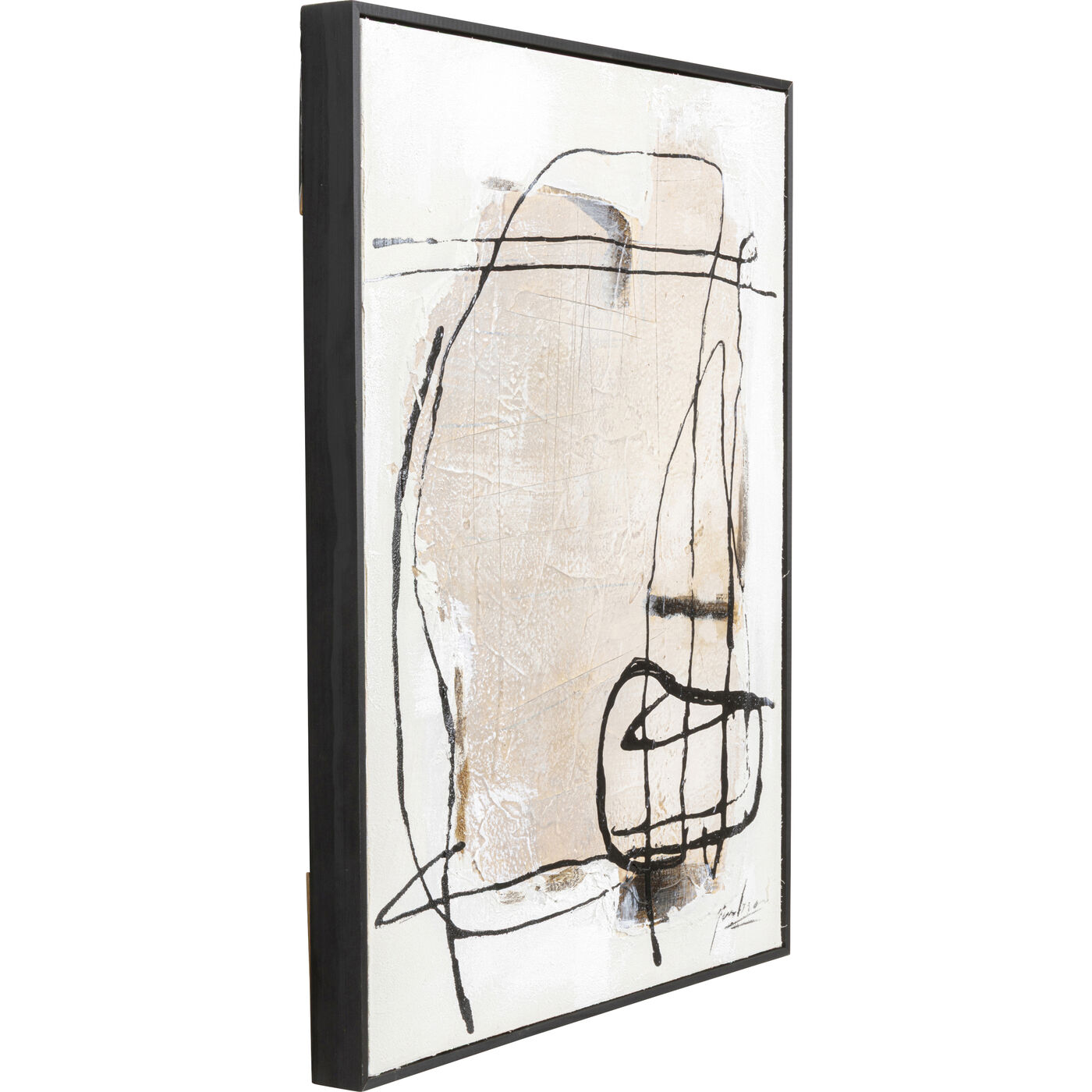 Картина в раме Dust Grey 55x75cm KARE 57843