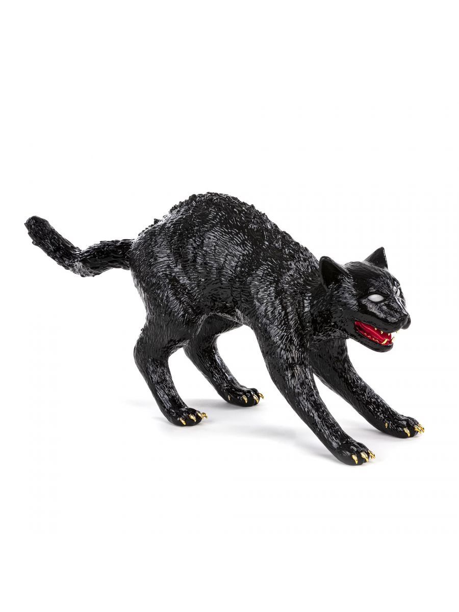Настольная лампа Seletti Cujo The Cat Black 15080
