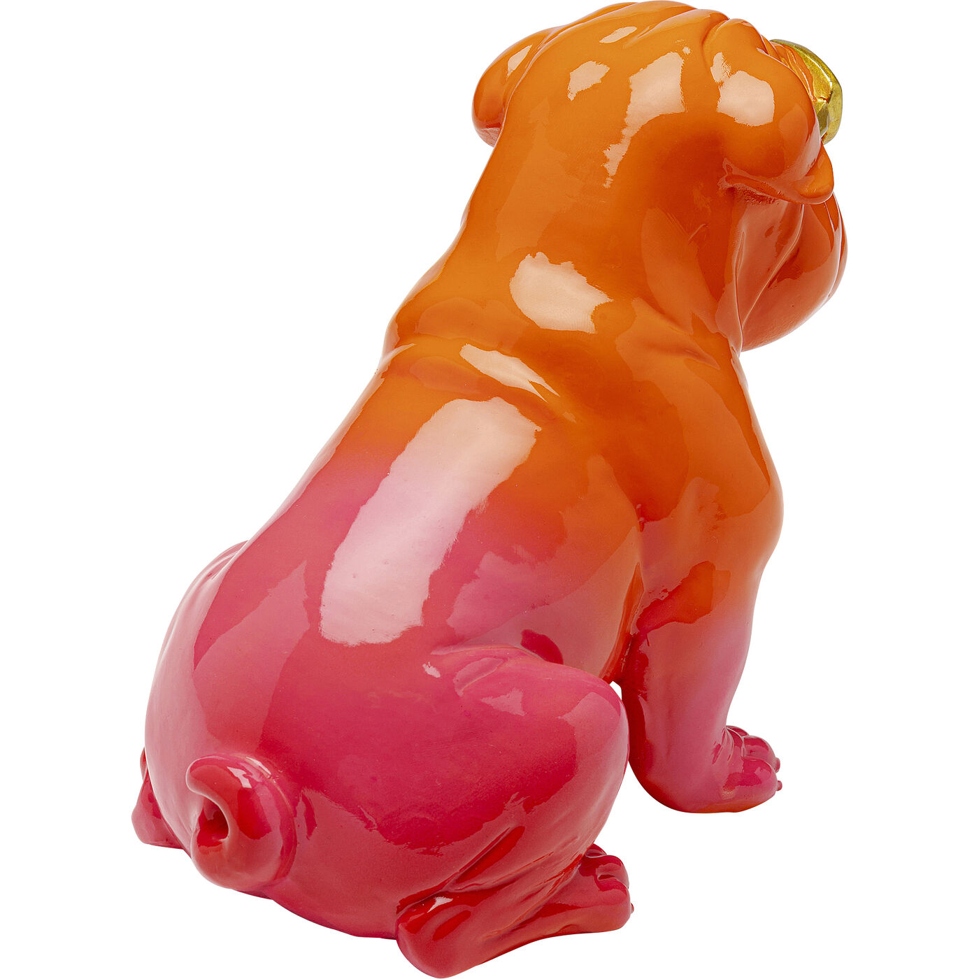 Фигура декоративная Fashion Dog Orange 17 см KARE 57056