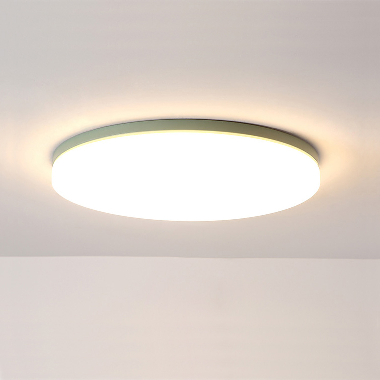 Потолочный светильник DISC HALF D26 White by ImperiumLoft