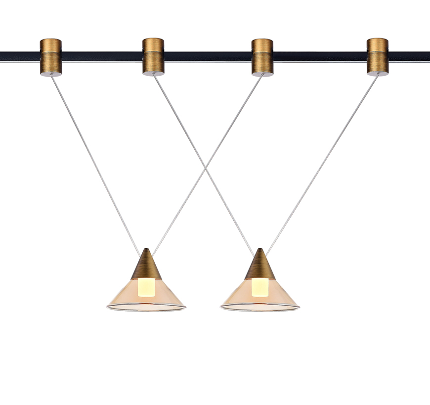 Светодиодный светильник для магнитной модульной системы Donolux DL20234M5W1S2 Black Bronze