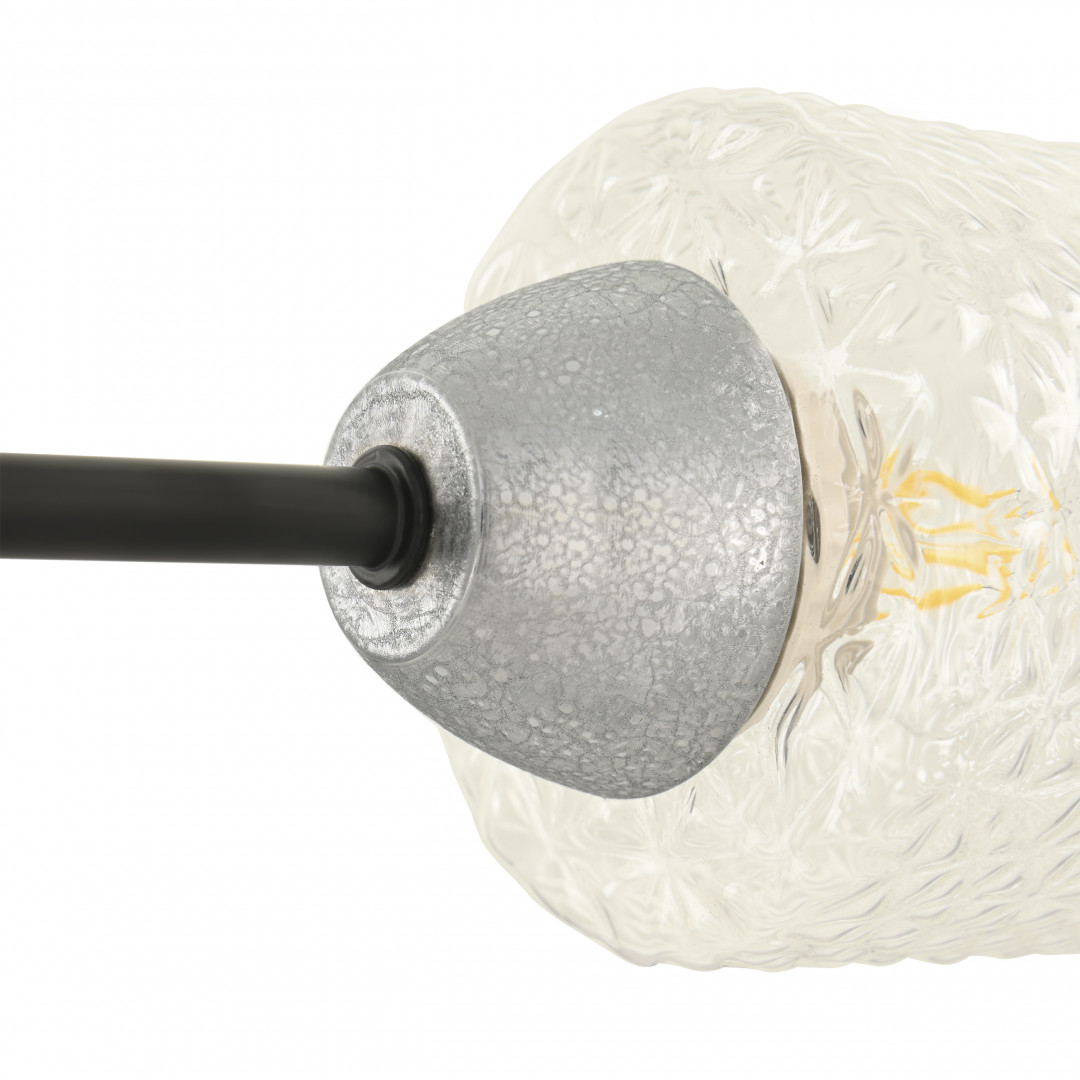 Люстра с плафонами 326207/3 CR.BK Arte Milano