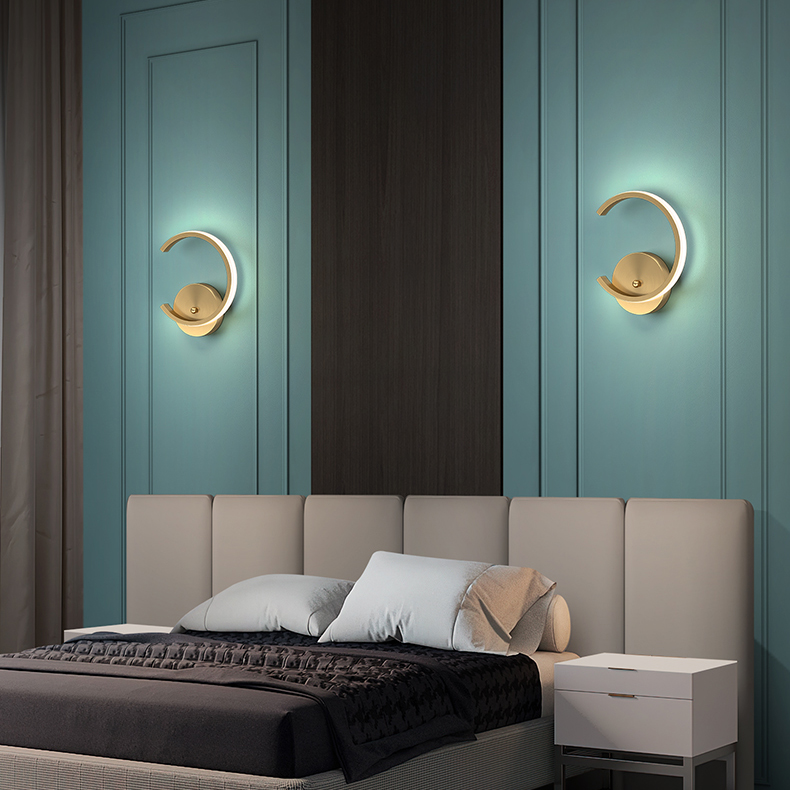 Настенный светильник RIN D20 Brass by ImperiumLoft