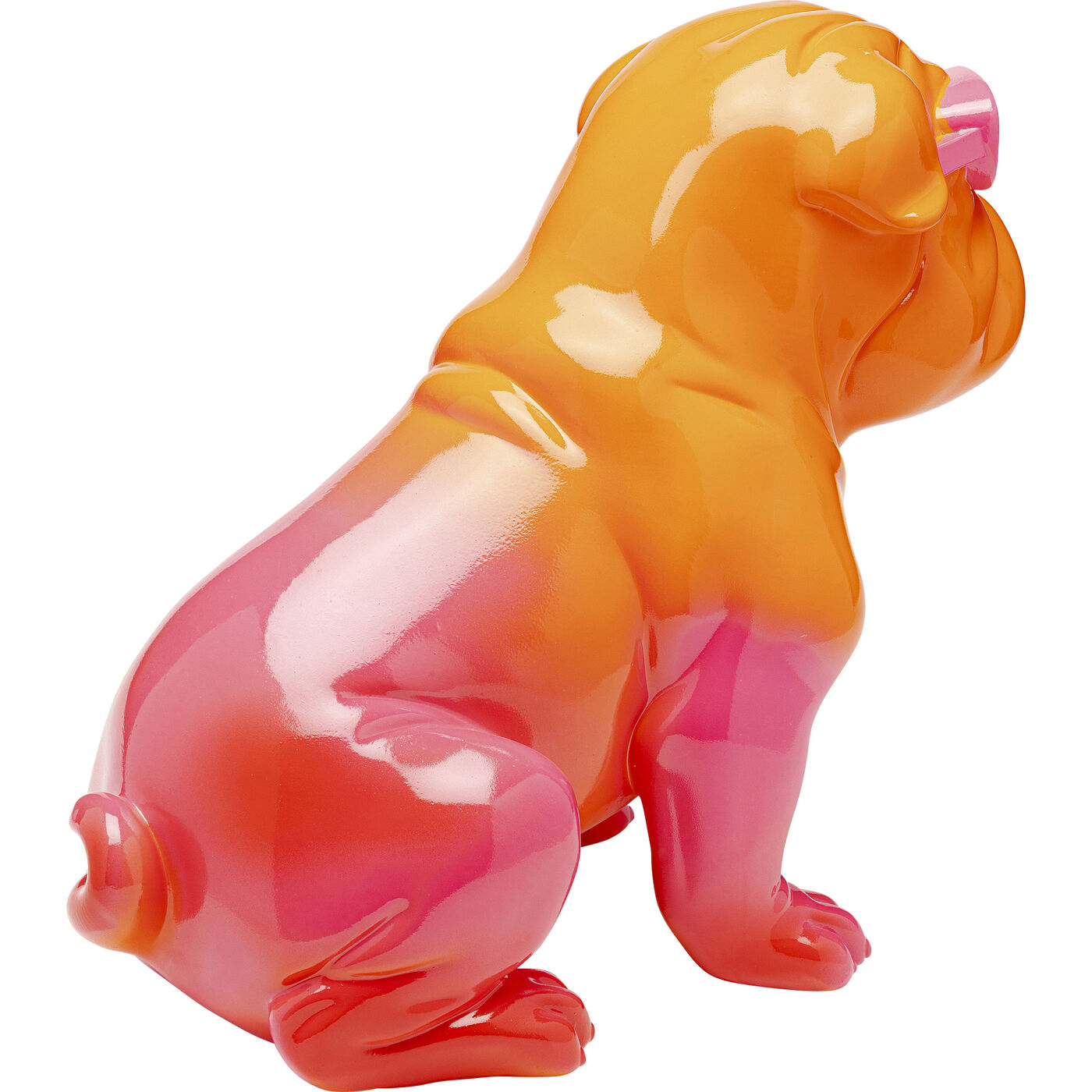 Фигура декоративная Fashion Dog Pink 37 см KARE 57057