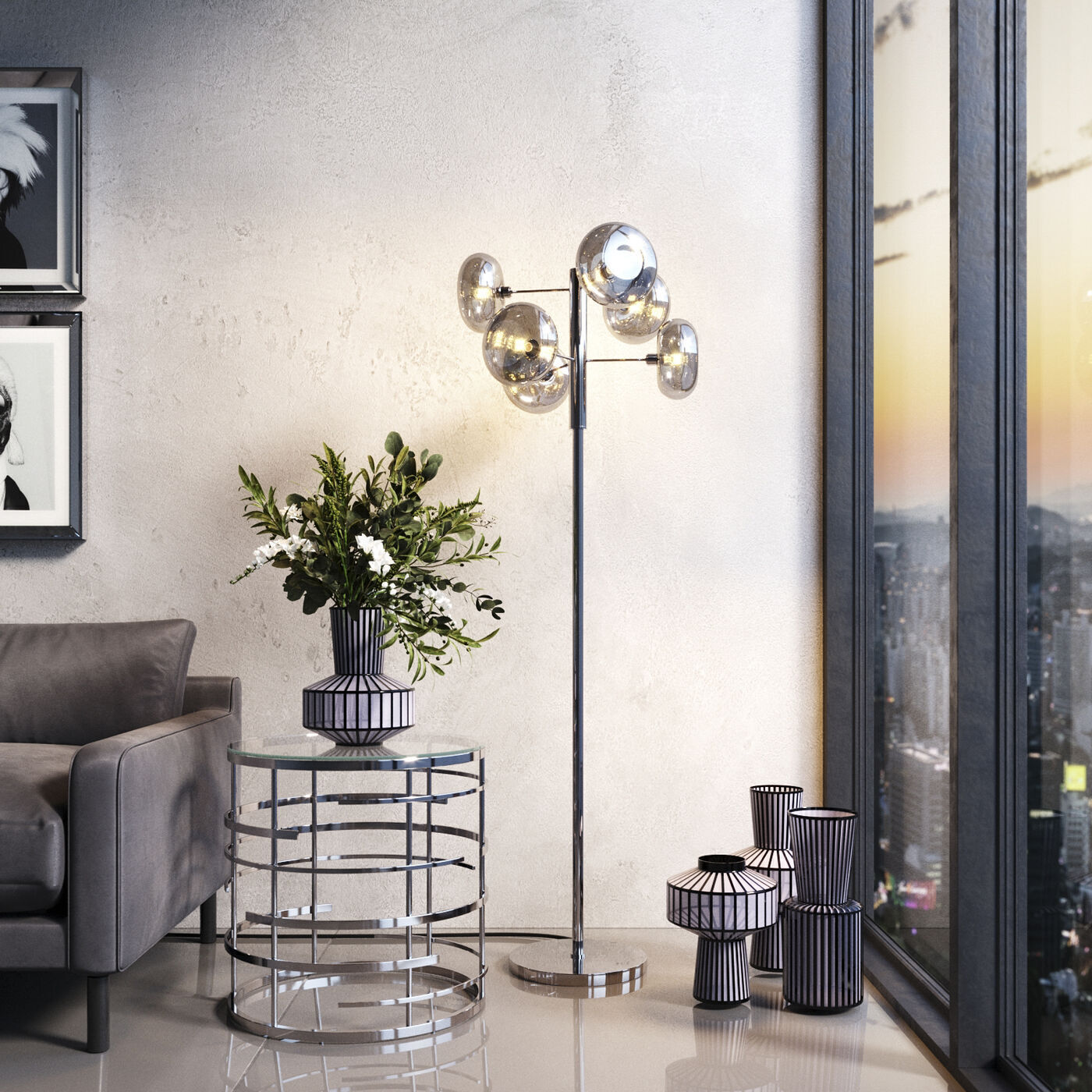 Торшер KARE Headlight 54204