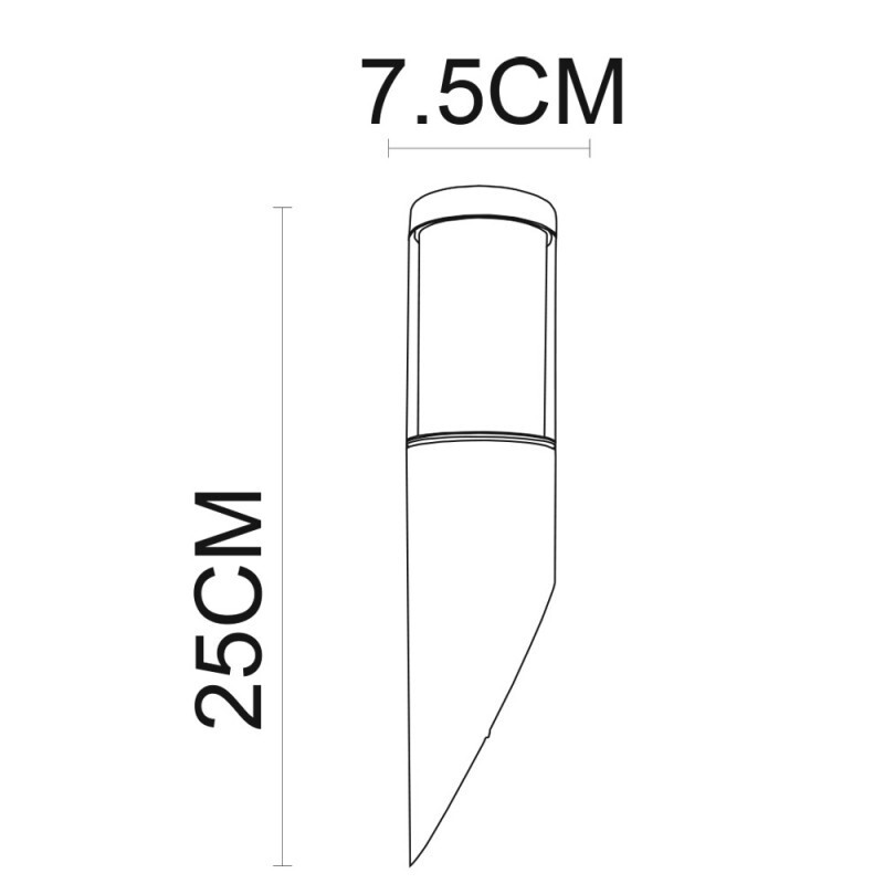 Светильник настенный Arte Lamp A8262AL-1SS