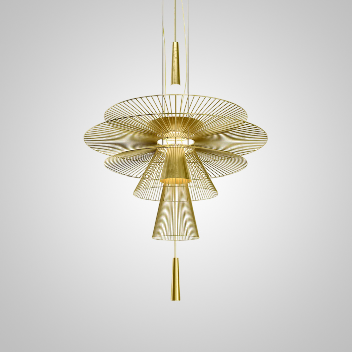 Подвесной светильник VILBIRG D86 Gold by ImperiumLoft