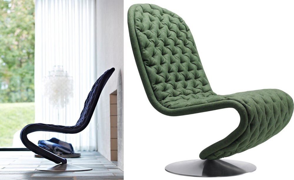 Кресло Verpan 1-2-3 Lounge Deluxe