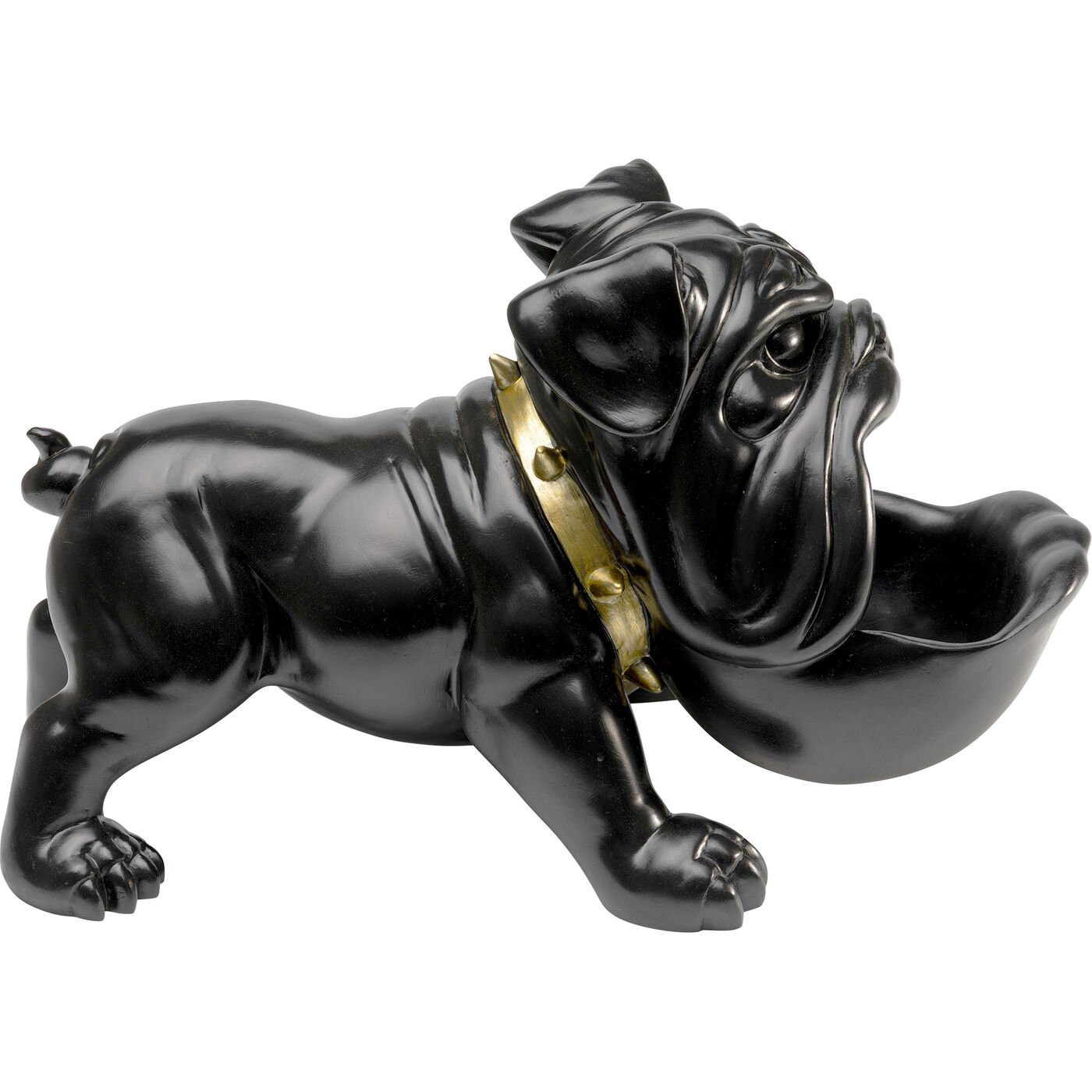 Фигура декоративная Hungry Dog Black 37cm KARE 56869