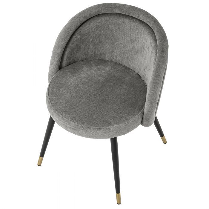 Обеденный стул Eichholtz Chloé clarck grey 114528