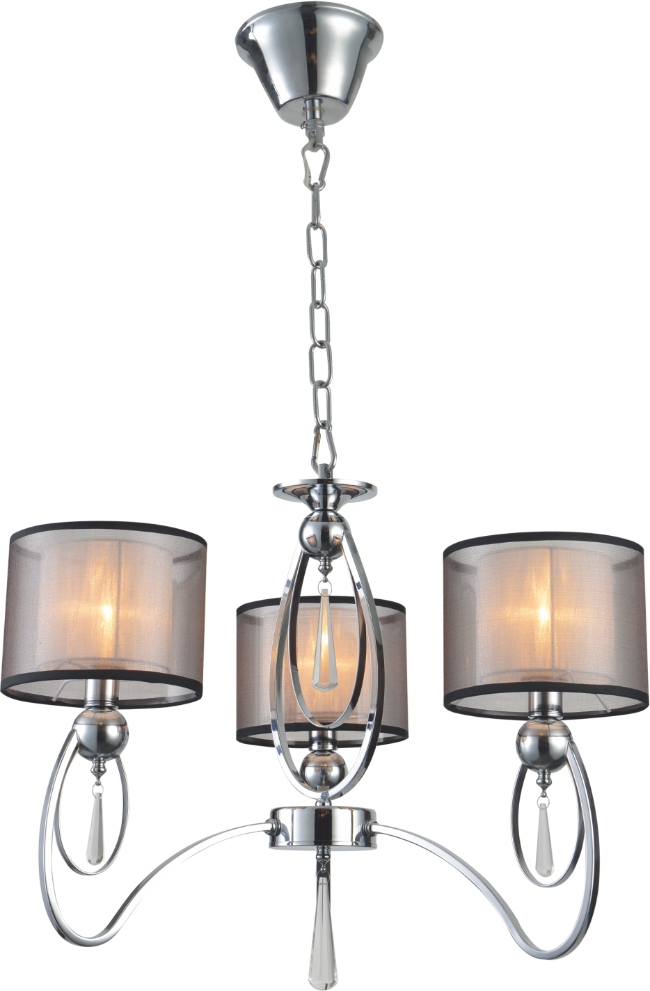 Люстра подвесная Moderli V2584-3P Dark 3*E14*60W