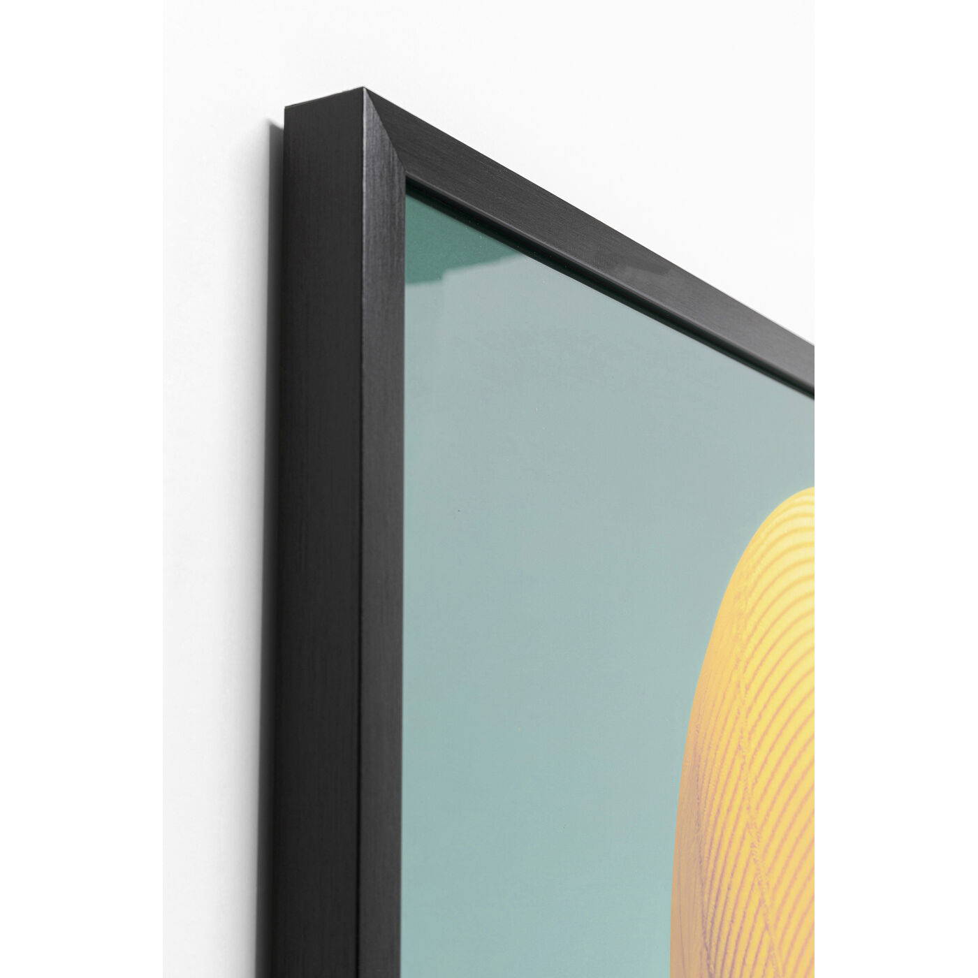 Картина Sun Hat Woman Yellow LED 80x80cm KARE 56576