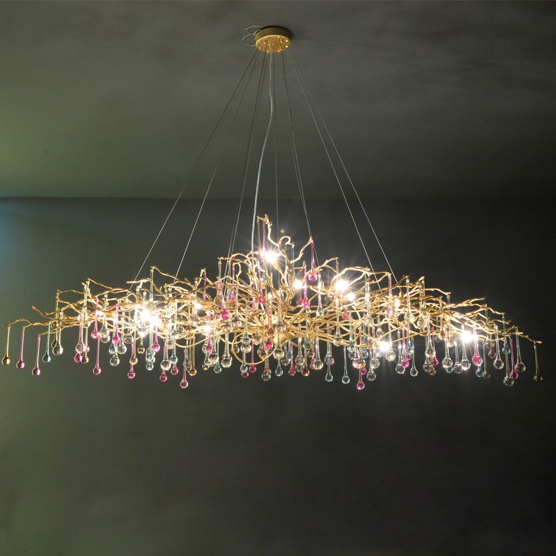 Люстра Bijout 24 L180 Multicolor by ImperiumLoft