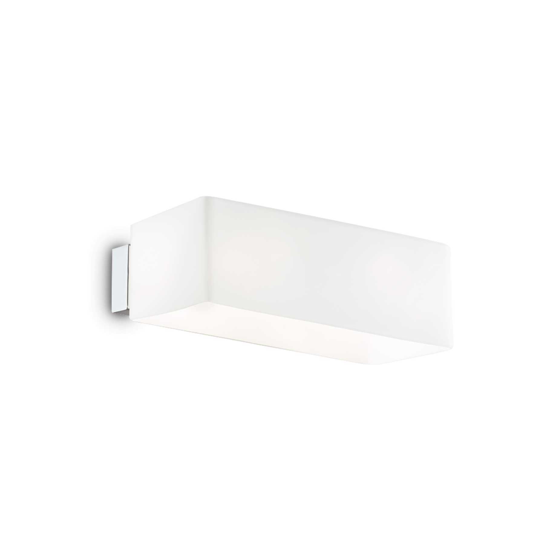 Настенный светильник Ideal Lux BOX AP2 BIANCO 009537