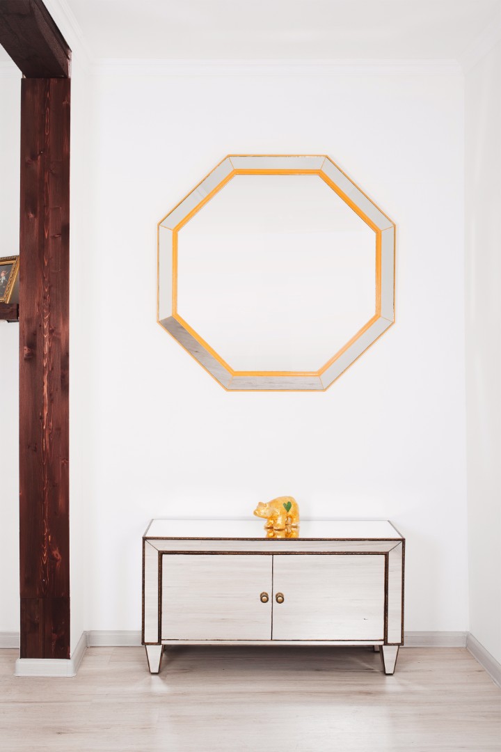 Зеркало BountyHome Yellow Octagon mv105