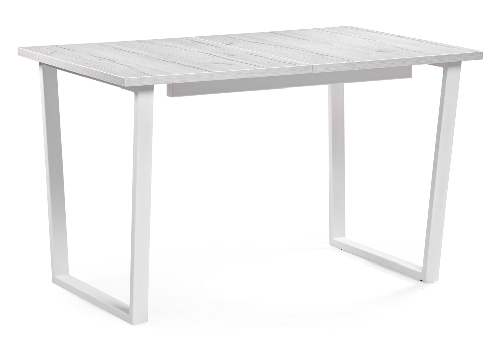 Стол деревянный Woodville Стол раскладной Лота Лофт 120 25 мм юта / матовый белый 489662