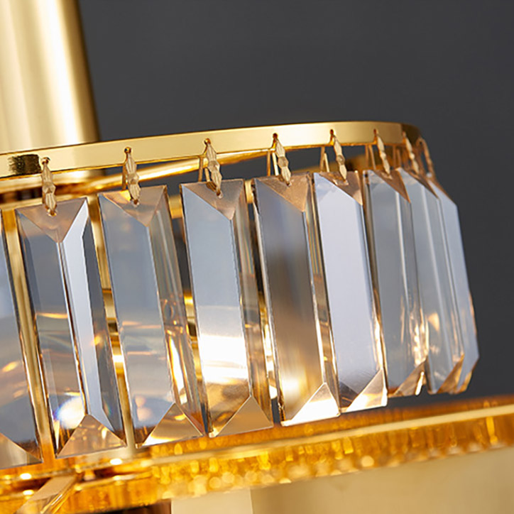 Подвесная люстра ROXANA D100 Gold by ImperiumLoft