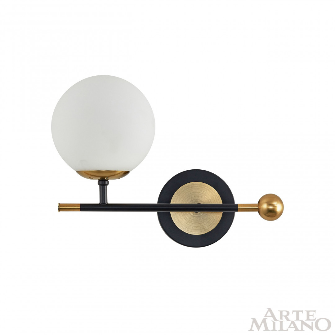 Бра 272808/1B BK/GD Arte Milano
