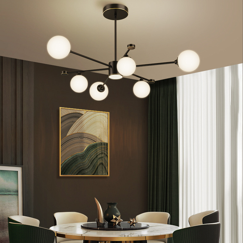 Потолочная люстра LEAGUE L9 Black by ImperiumLoft