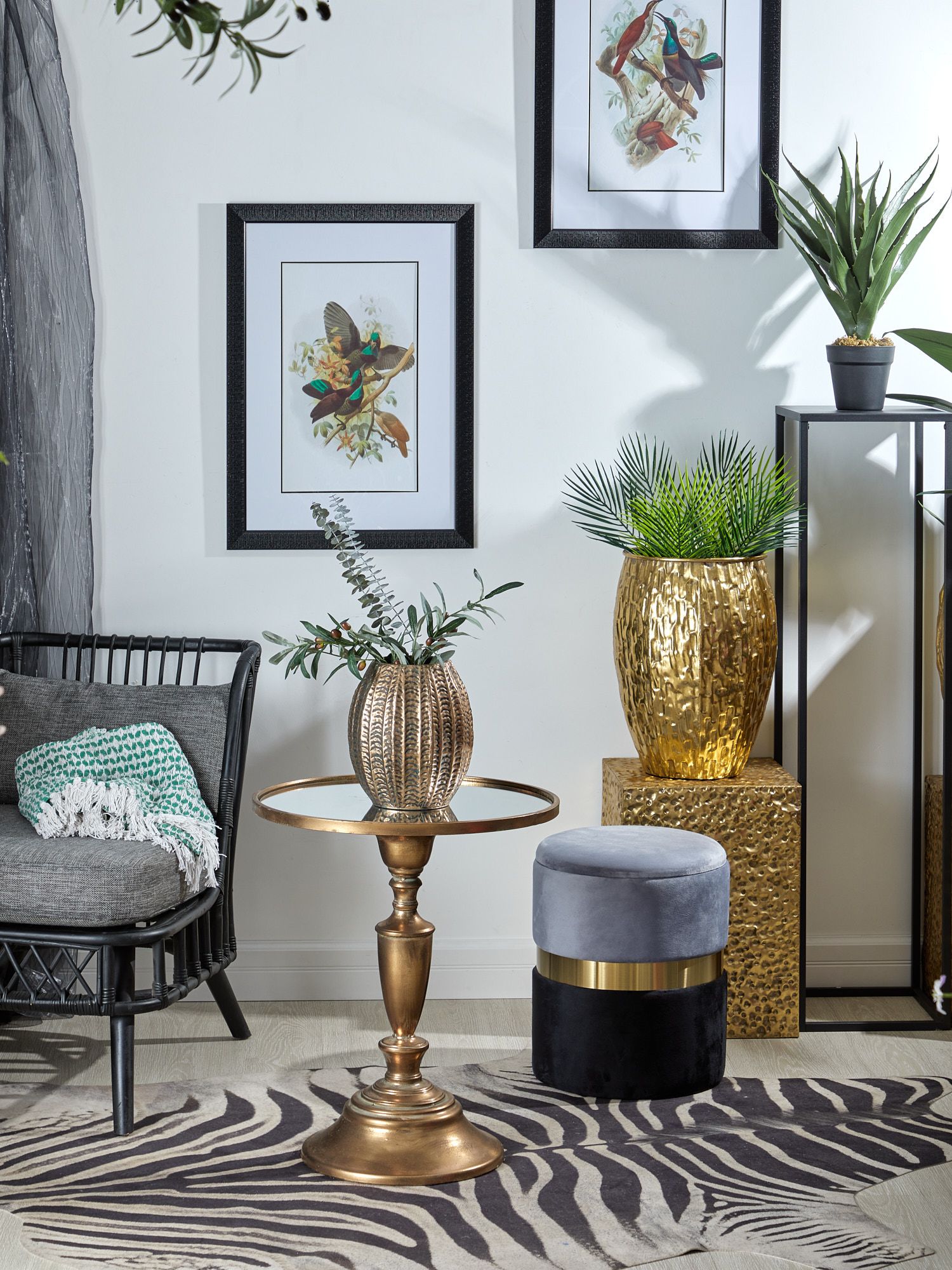 Столик интерьерный Glasar 57-015