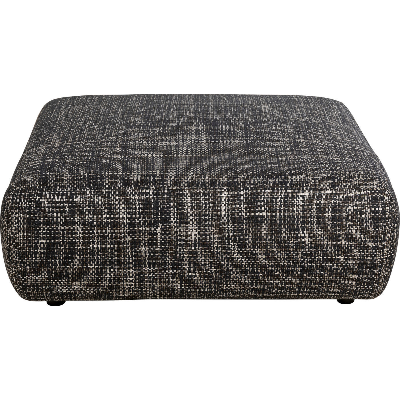 Элемент пуф к дивану Ткань Рогожка KARE Bow 87556