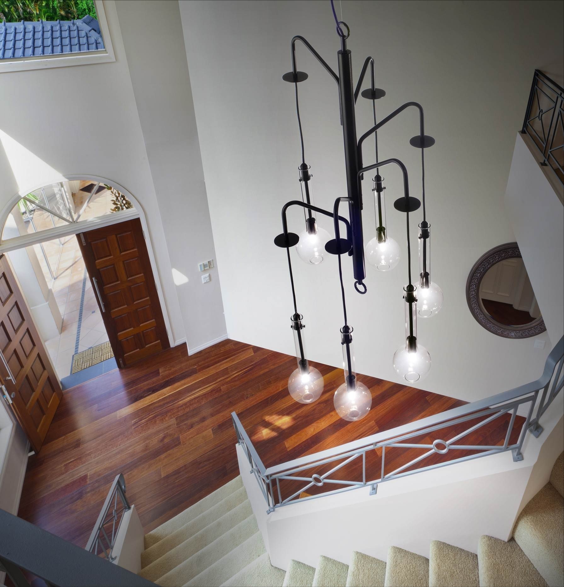 Люстра Selene Illuminazione Ampolla cooper/clear 2807-025023