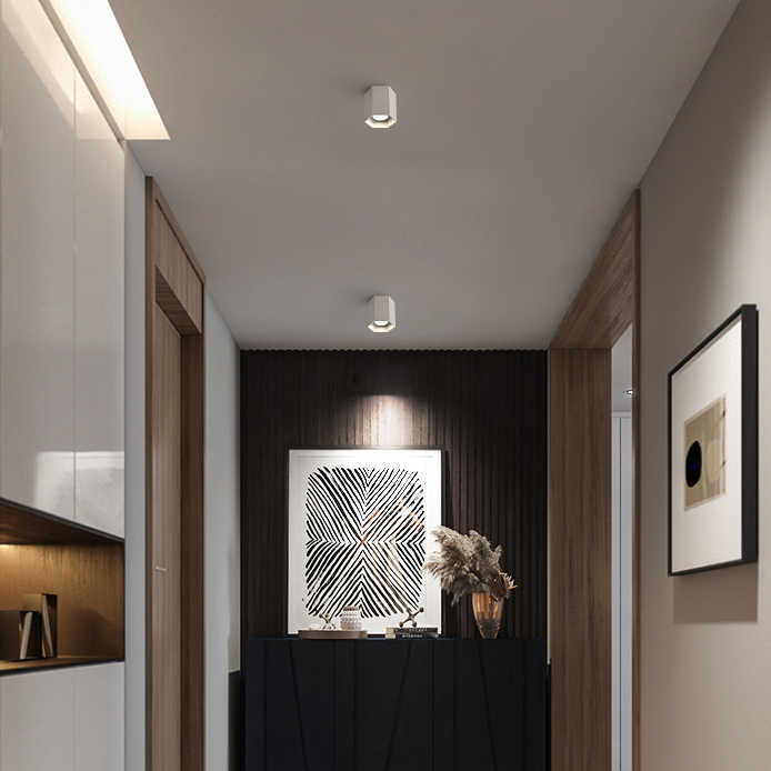 Точечный светодиодный светильник CONSOLE L4 Black 3000К 20W by ImperiumLoft