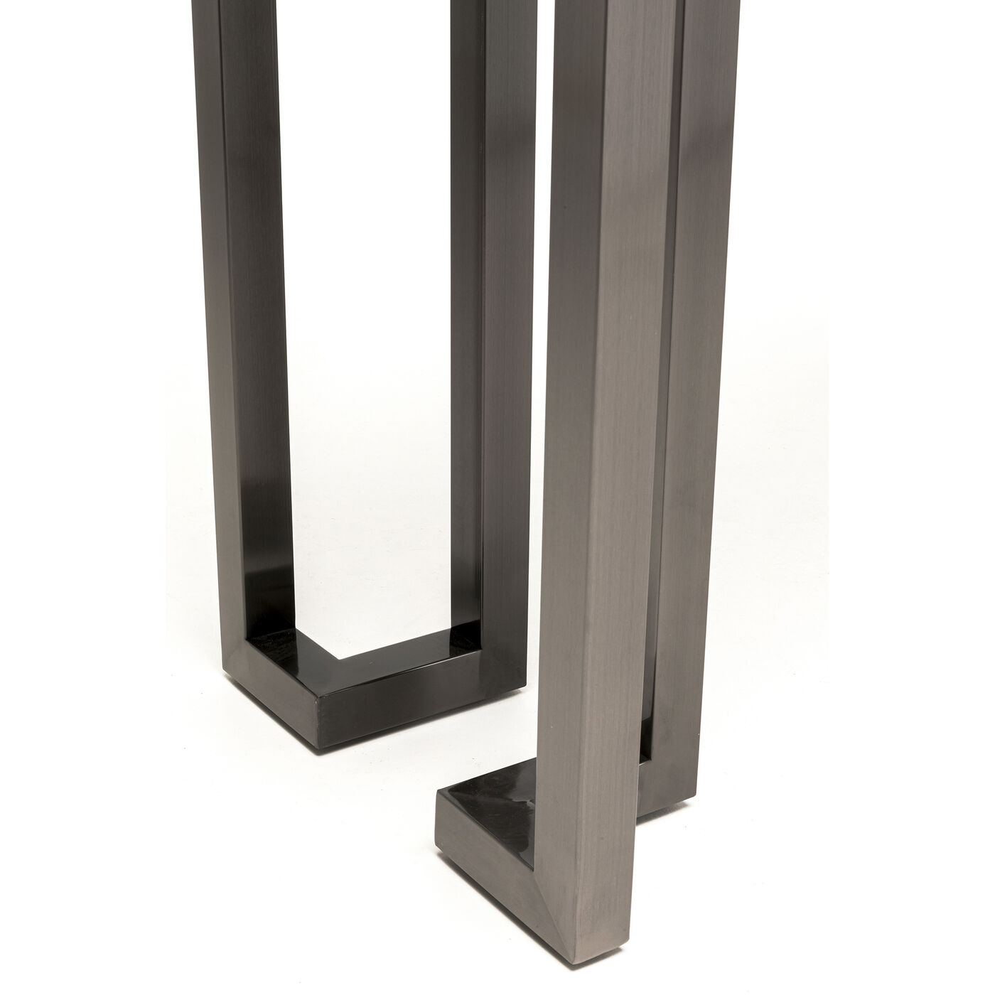 Консоль Gold Rush Graphite KARE 70106