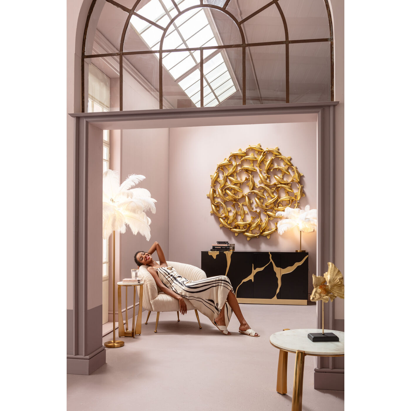 Украшение настенное KARE Fishes 54340