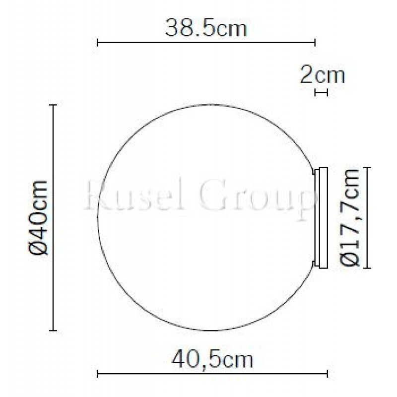 Настенно-потолочный светильник Fabbian Lumi Sfera F07 G31 01