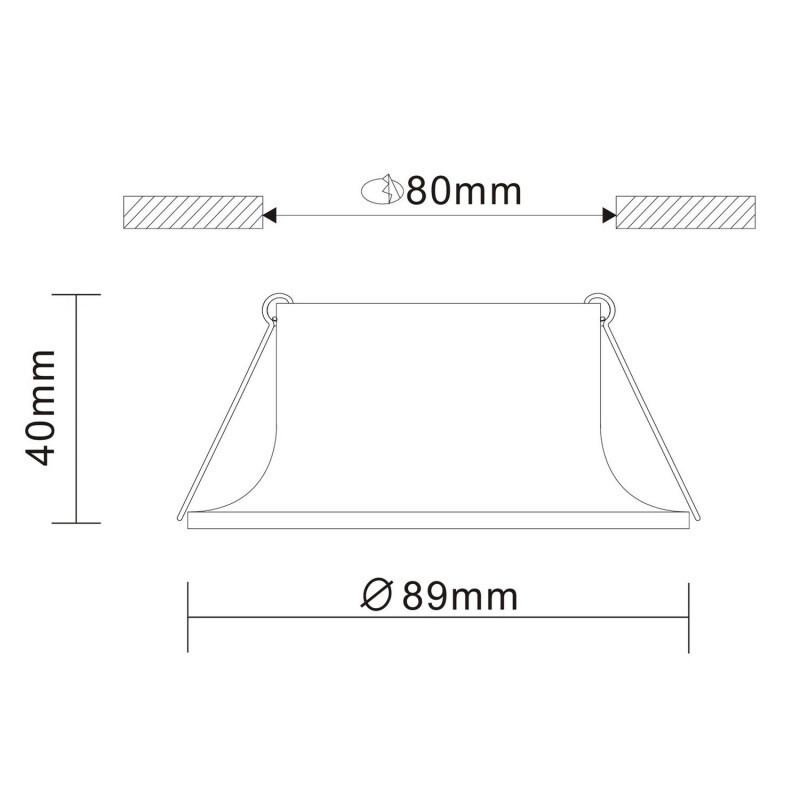 Встраиваемый светильник ST Luce ST200.408.01