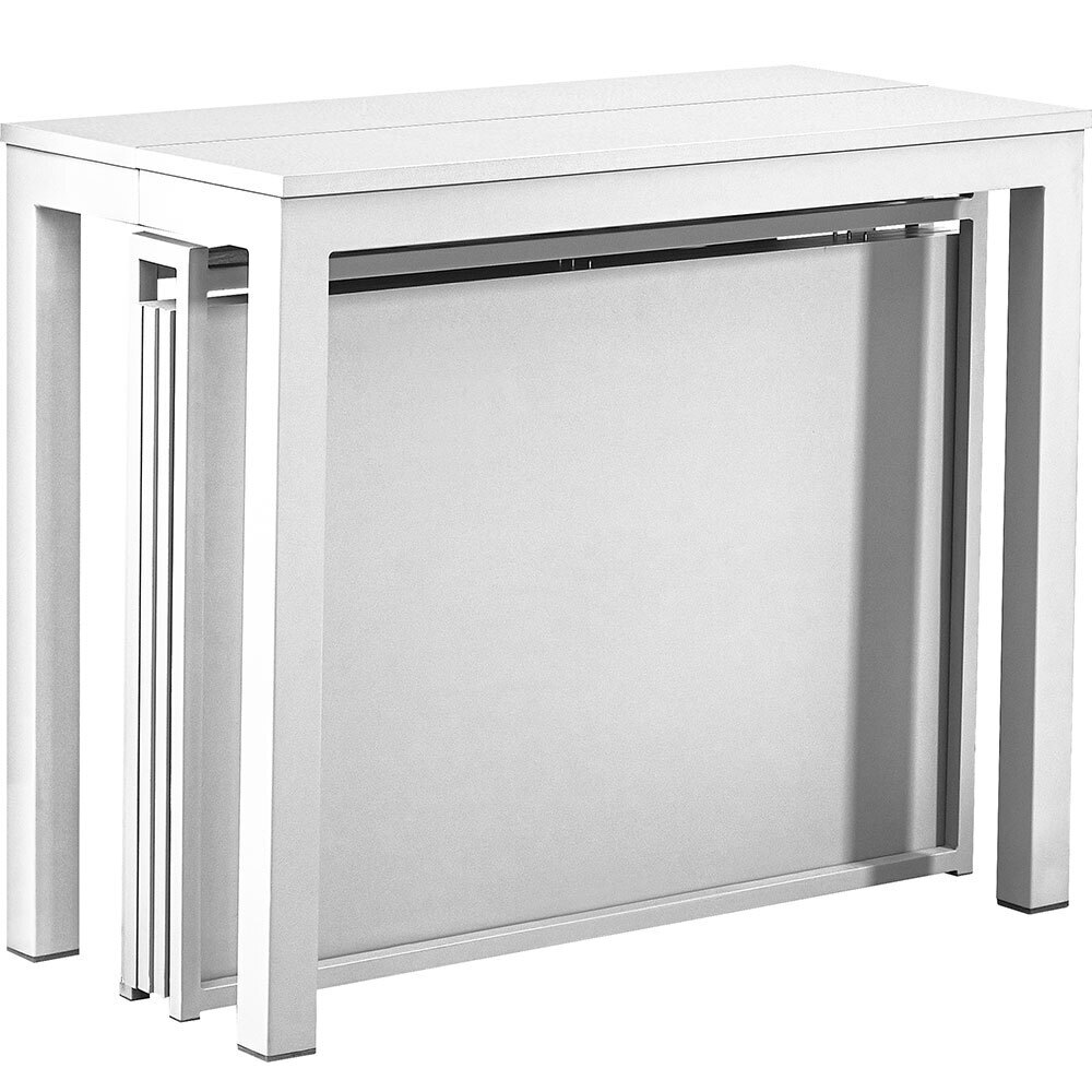 Стол раздвижной ALBA 45-225х90х75см белый Bradex Home FR 0586