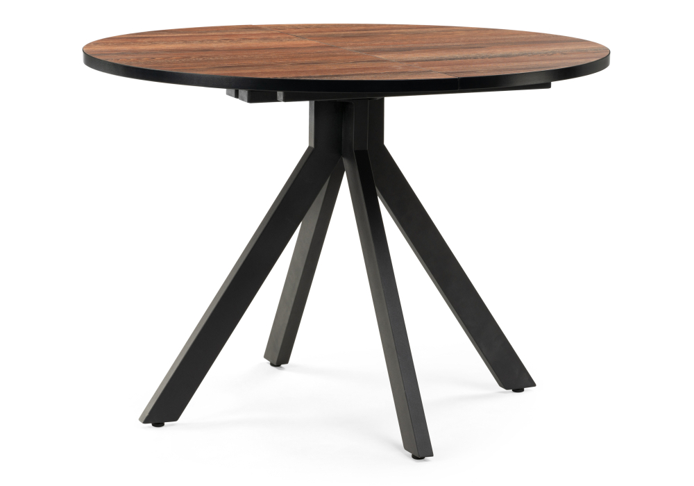 Стол деревянный Woodville Бетина дерево / черный 504208