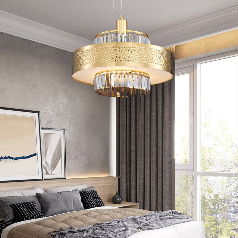 Подвесная люстра ROXANA D100 Gold by ImperiumLoft