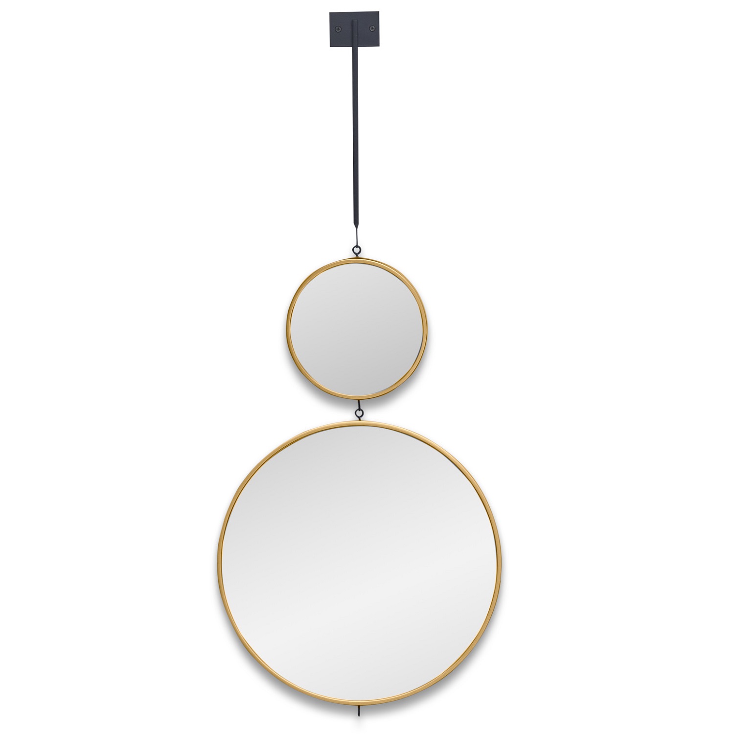 Tandem L Gold Зеркала на подвесе 30см Art-Zerkalo SM182GL