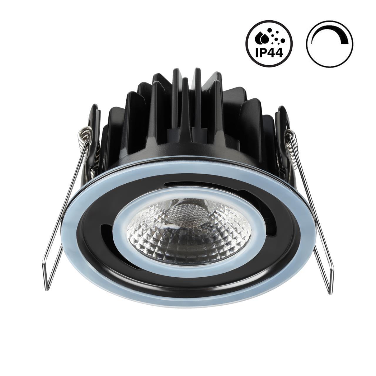 Встраиваемый влагозащищённый диммируемый светильник Novotech 358342