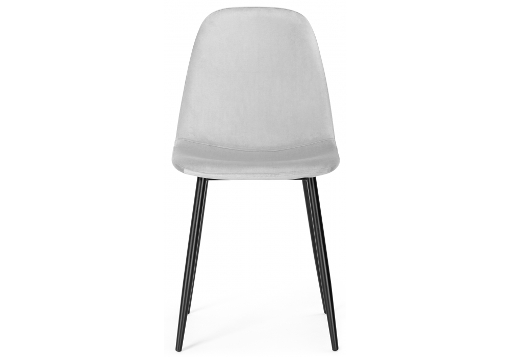 Стул Woodville Lilu light grey / black 15119