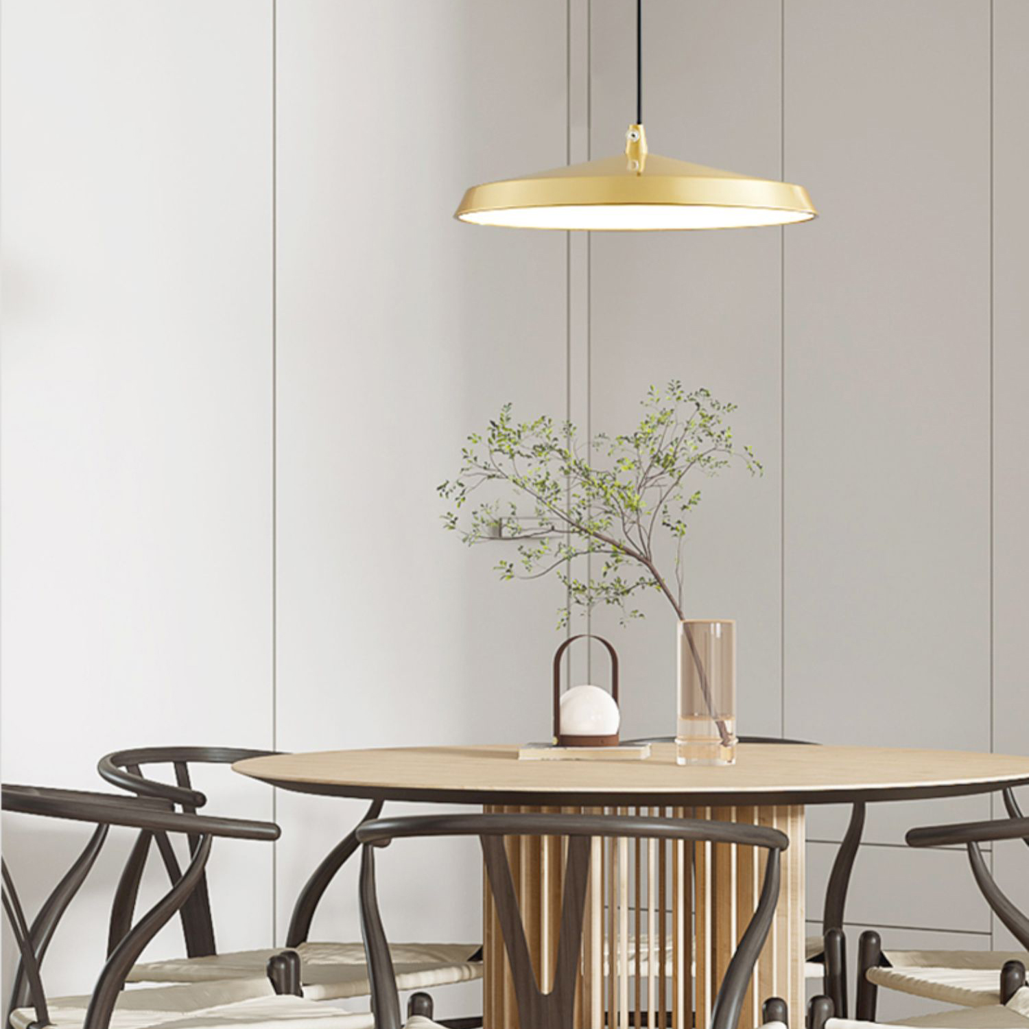 Подвесной светильник AMUND D30 Brass by ImperiumLoft