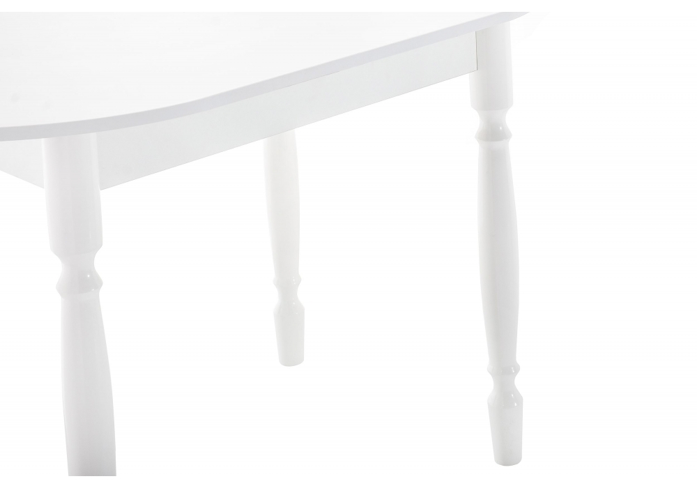 Стол деревянный Woodville Леттере белый 344746