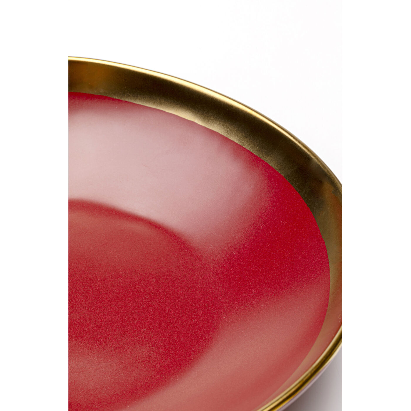 Тарелка Deep Vibrations Red Ø19cm KARE 58153