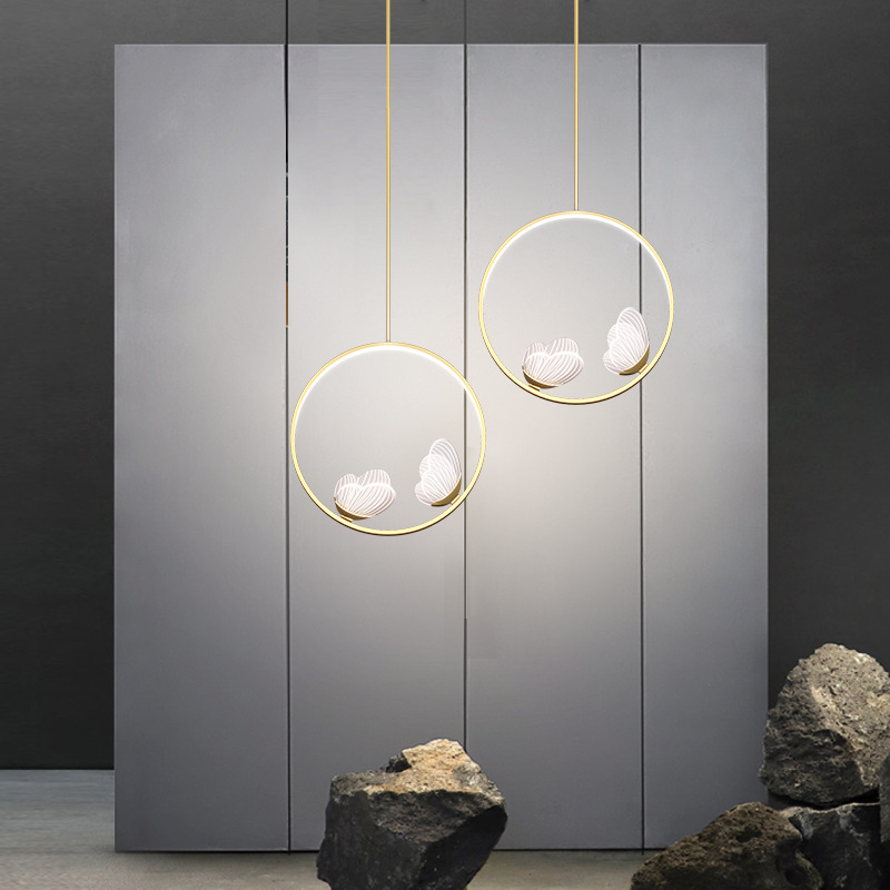 Подвесной светильник BABETTA RING 1 L320 brass 4000К by ImperiumLoft