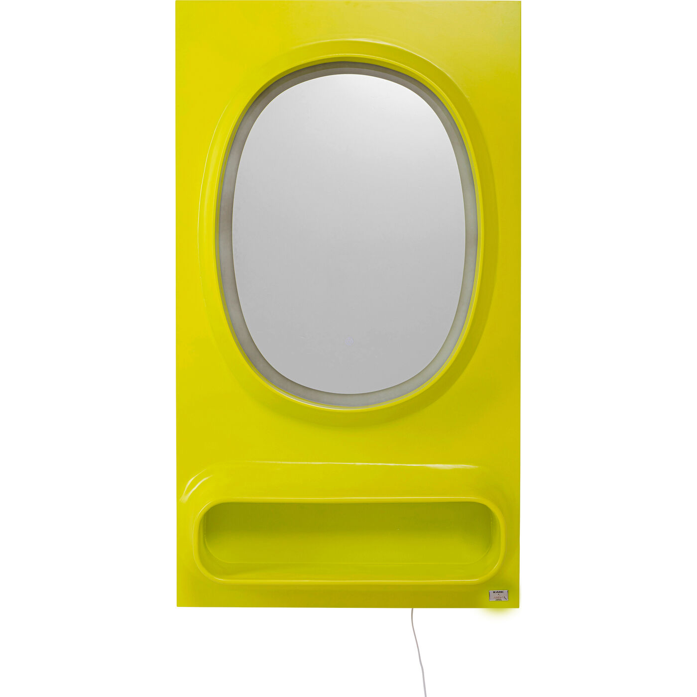 Зеркало настенное  KARE x Karim Rashid Aero LED Green 80x141cm KARE 70842
