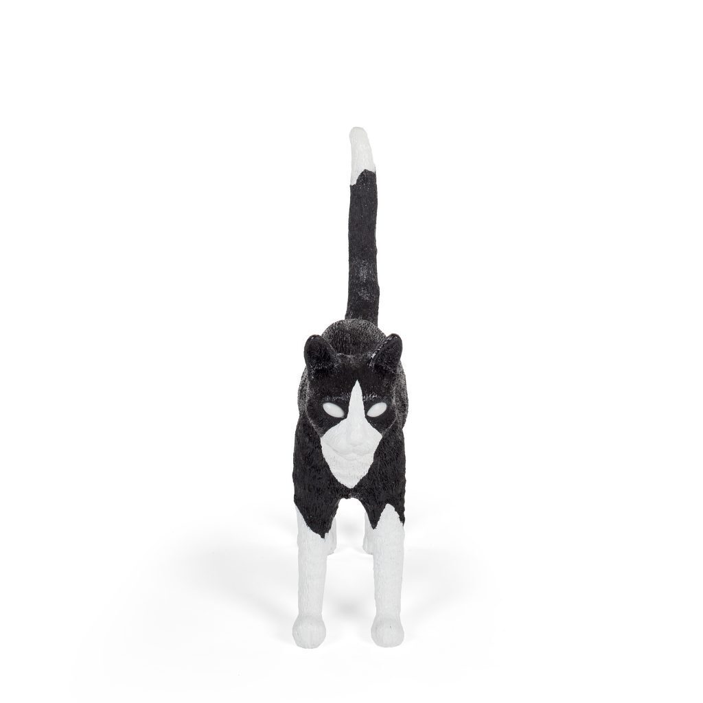 Настольная лампа  Seletti Jobby The Cat Black and White 15042