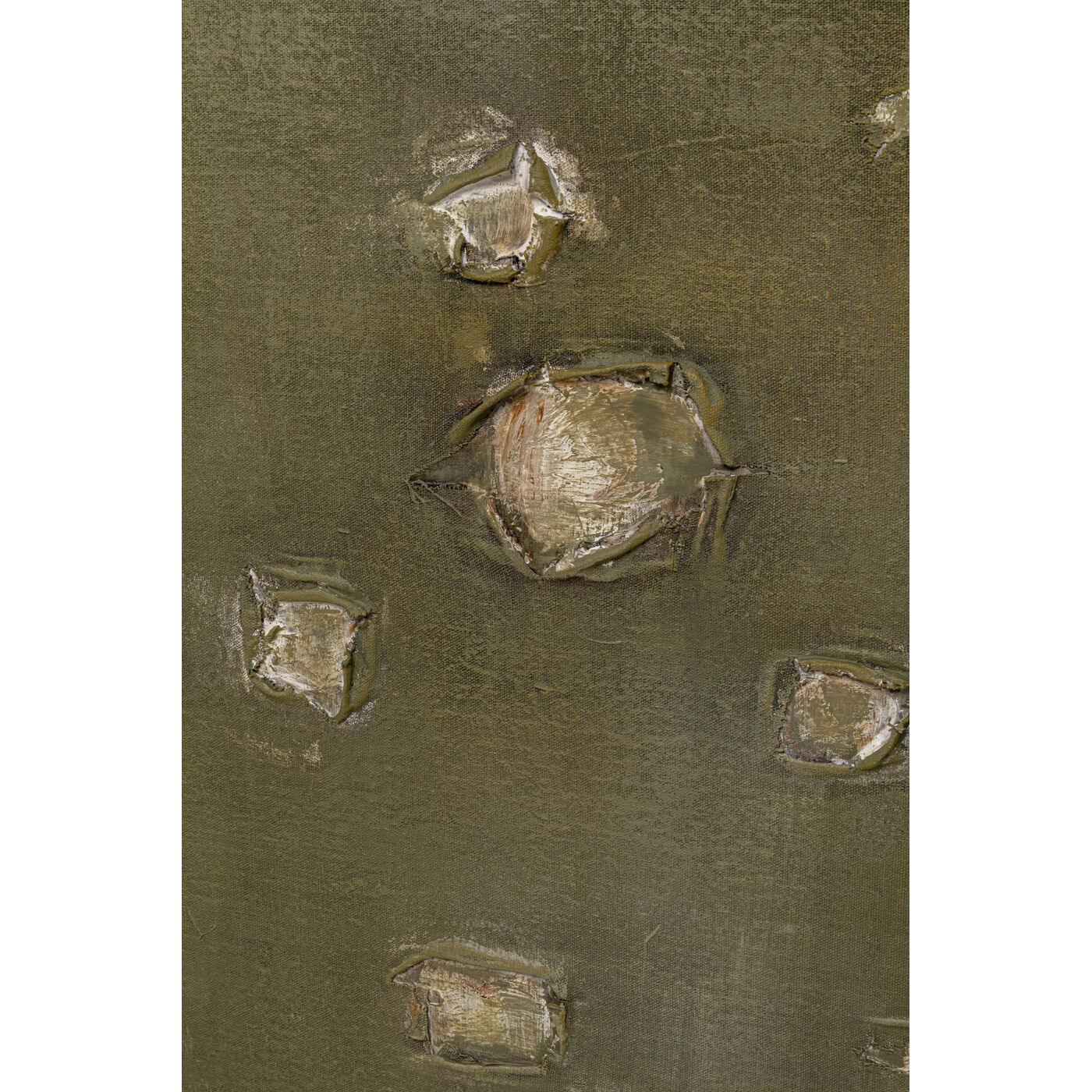 Картина на холсте Moody Green 150x120cm KARE 57542