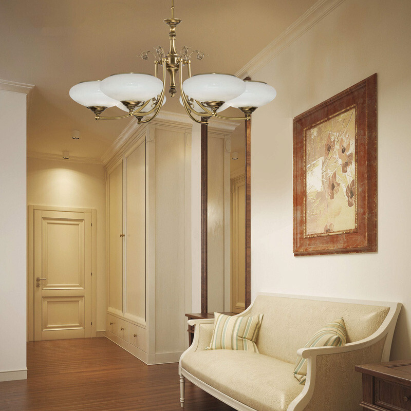 Люстра на штанге Kutek CAS-ZW-6(P)