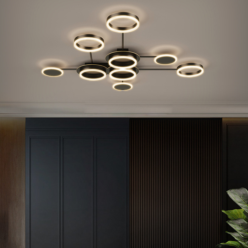 Потолочный светильник ALDAN L120 Black by ImperiumLoft